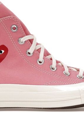 Converse X COMME des GARÇONS Chuck Taylor All Star 70 High Bright Pink -NEW